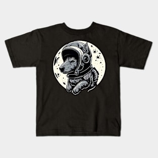 space dog Kids T-Shirt